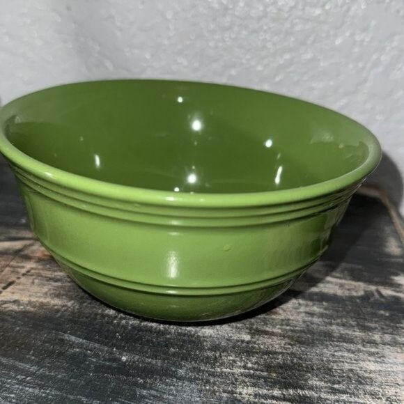 Set Of 2 Mainstays Stoveware Green Small  Bowls - Picture 2 of 6